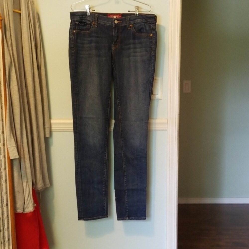 Lucky Brand Charlie Skinny Jeans (Long)